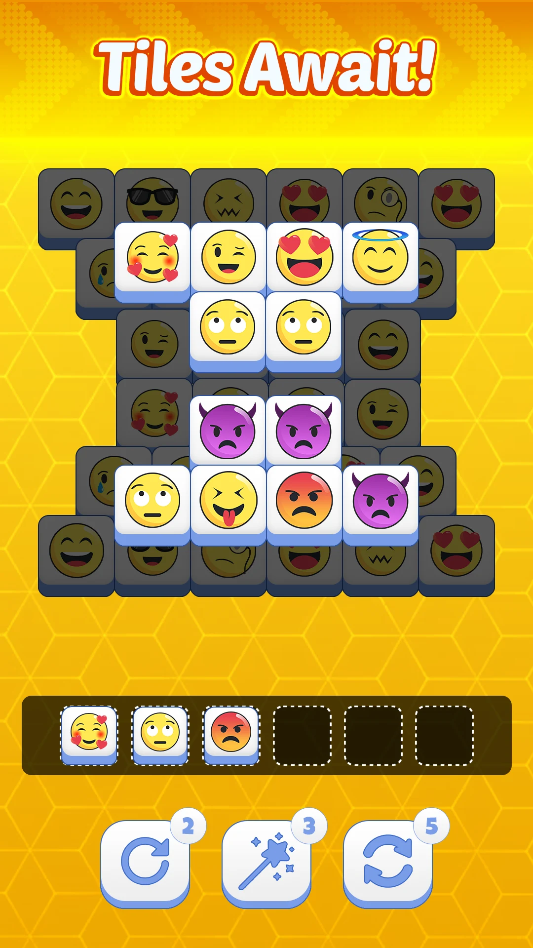 Emoji Tile Match Triple screenshot