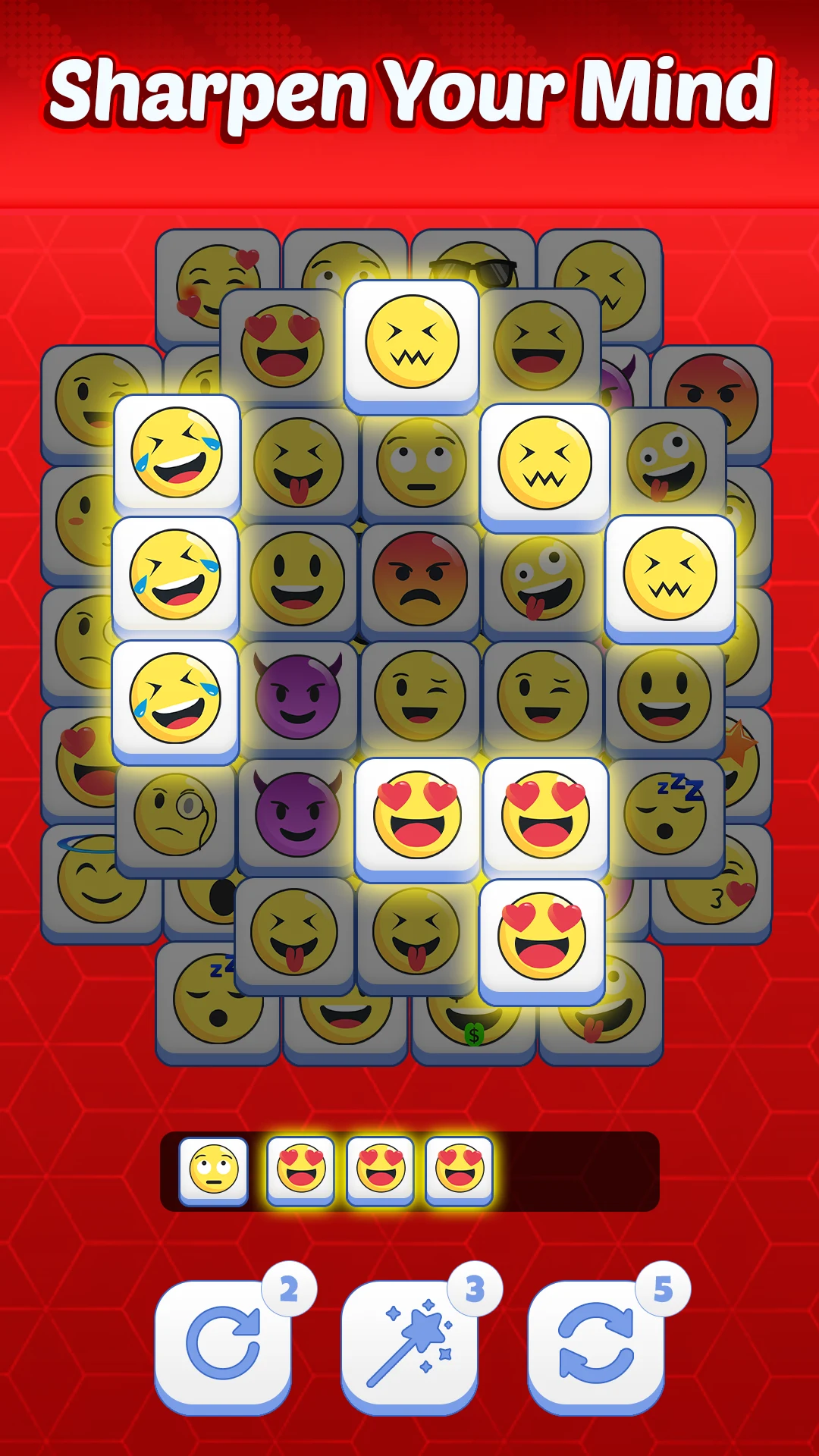 Emoji Tile Match Triple screenshot
