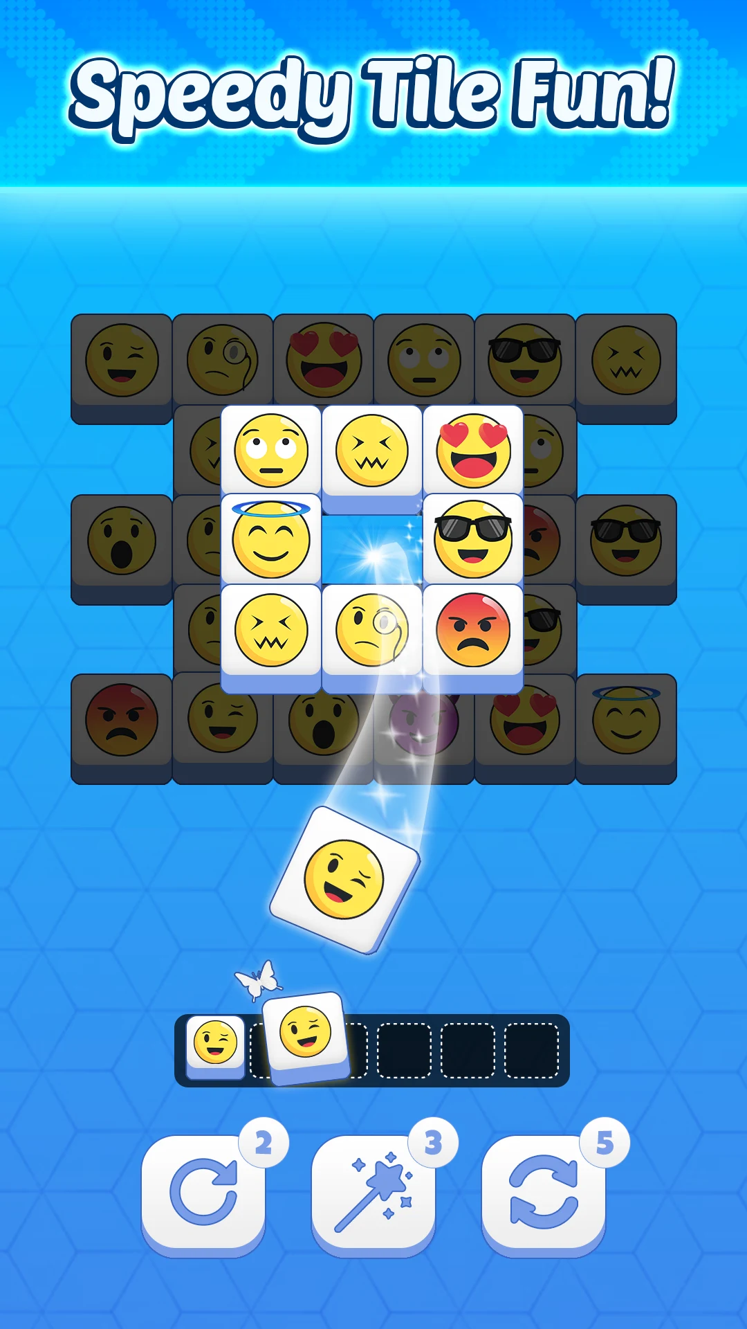 Emoji Tile Match Triple screenshot